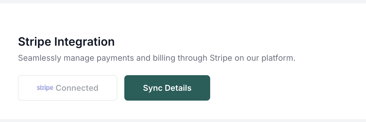 Stripe Integration